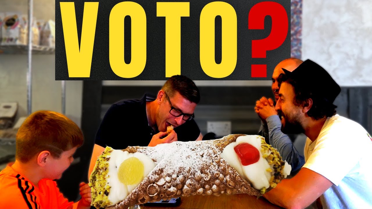 FOREIGNERS try ITALIAN Food: SICILIAN CANNOLI (sub ita/eng) FOREIGNERS try ITALIAN Food: SICILIAN CANNOLI (sub ita/eng)