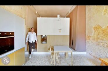 NEVER TOO SMALL: 15th Century Small Apartment Redesign Italy - 36sqm/387sqft