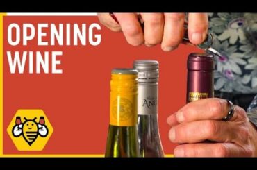 How To Open a Bottle Of Wine 2 | SippyBee