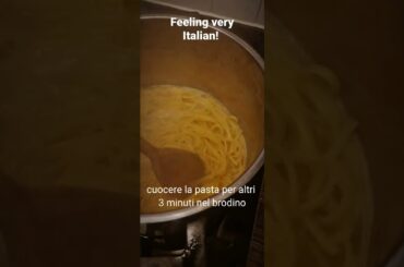 Feeling very Italian!