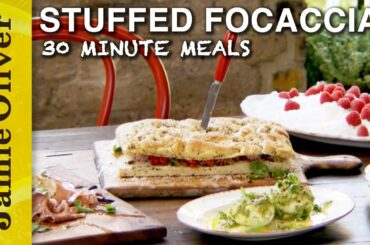 Stuffed Focaccia | 30 Minute Meals | Jamie Oliver
