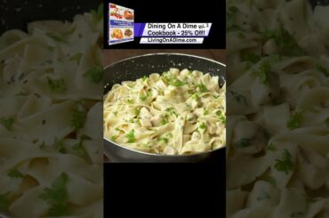 AMAZING Chicken Fettuccine Alfredo Recipe! 10 Minutes!