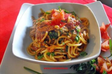 spaghetti authentic italian recipe.