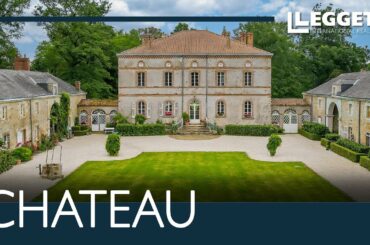 Magnificent Italian style Chateau built in 1822 set only 30 km south of Nantes - Ref. A13342
