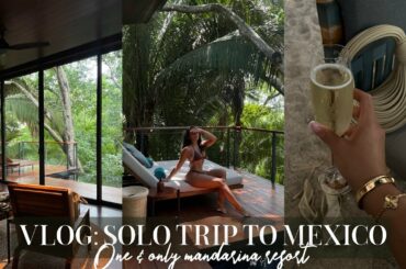 VLOG: SOLO TRIP TO PUERTO VALLARTA, MEXICO! RELAX + RESET & MORE! ONE & ONLY HOTEL|ALLYIAHSFACE VLOG