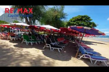 RE/MAX Capital Property Pattaya- 4-Storey Townhouse| Seafront| 378 sqm| 5 Bedroom| Jomtien Beach