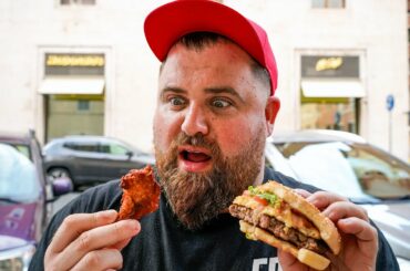 WE REVIEW MCDONALD'S IN ITALY | FOOD REVIEW CLUB