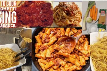 HOW TO COOK RAGU SAUCE AND SPAGHETTI/ITALIAN FOOD// ANOINTED TRACY NELLY TV