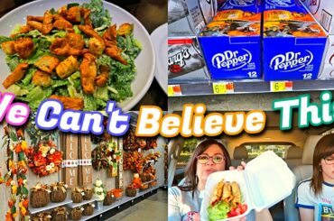 FALL DECOR, ITALIAN FOOD & DR. PEPPER DARK BERRY! - A DAY IN THE LIFE VLOG: Part 2