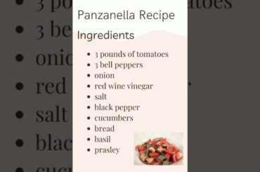 Italian food recipe