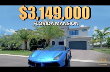 Luxury House Tour |  $3 MILLION DOLLAR MANSION in South Florida | Peter J Ancona