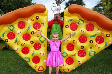 Diana Pretend Play with Giant Food Toy