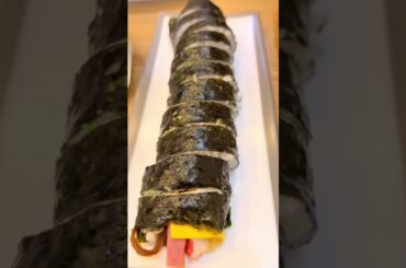 Italian cheesy spaghetti | Cheese kimbap #shorts  #southkorea #kimbap #italianfood