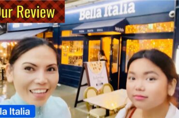Is Bella Italia a good restaurant? Our review on its food and table services. My London Foodie Vlog