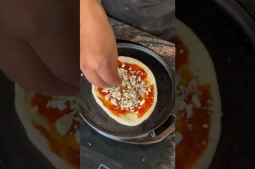 Tawa Pizza Recipe | No Oven Pizza | #shorts