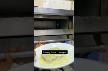 Cheese Baked Lasagna || Veg Lasagne || Italian Food #trendingshorts #lasagna