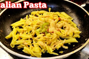 Italian Pasta Street Food | How To Make Pasta At Home Easy | Bangladesh Street Food