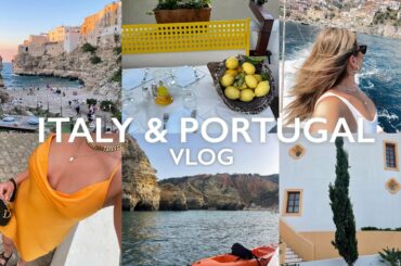 Italy & Portugal Weekly Vlog | Positano, Capri, Sardinia, Puglia, Lagos | Jaz Hand