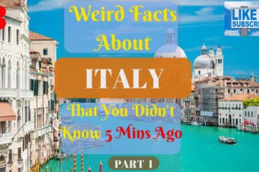 Weird Facts About Italy That You Didn't Know | Places To Visit Facts #shortsvideo #short #ytshort