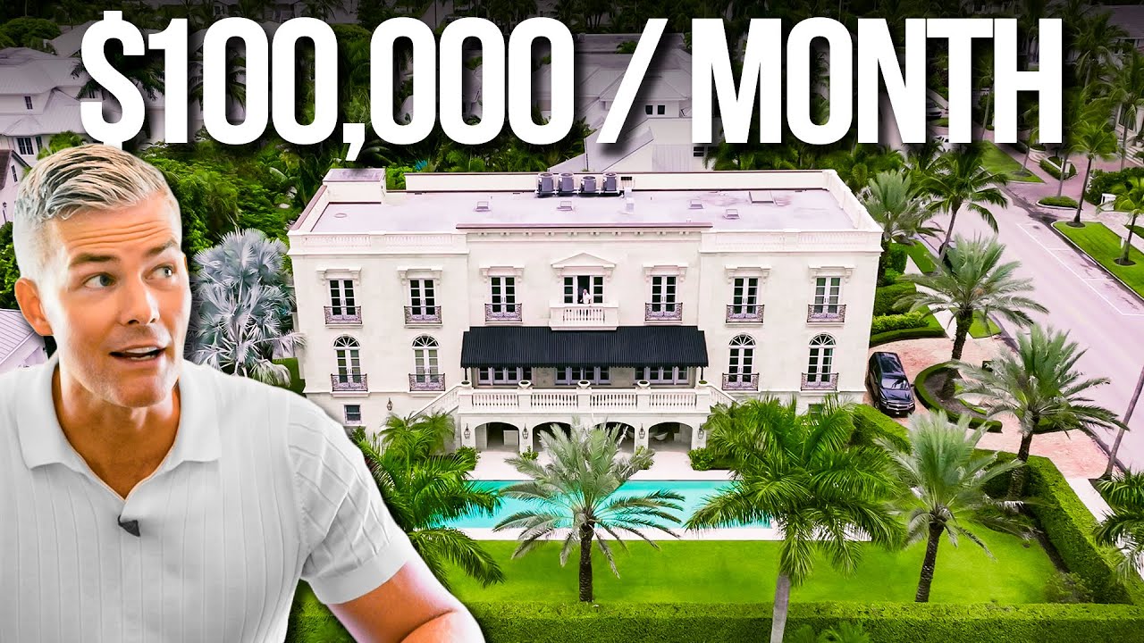 This Florida MANSION costs $100,000 PER MONTH! This Florida MANSION costs $100,000 PER MONTH!