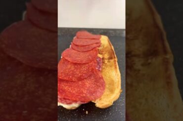 Italian sub Recipe by Jalil Cheema #pepperoni #salami #cheese #sandwich #jalilcheema #shorts