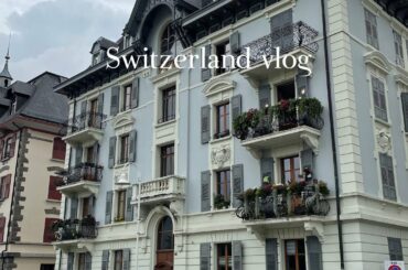 switzerland vlog: Bulle, harder kulm, italian food and a lot of mountains :)