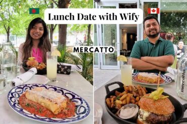 Mercatto- Restaurant- College Street, Toronto| Lunch Date with Wifey: August 2022