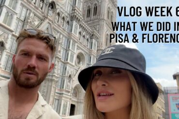 VLOG | WHAT WE DID IN PISA & FLORENCE