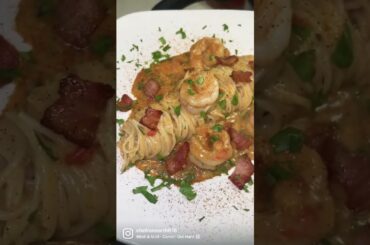 Cajun Shrimp Carbonara!. Recipes and longer videos coming soon. Please subscribe , and thank you!