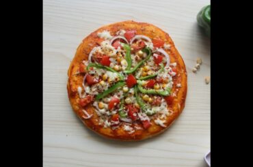 Pan Pizza | how to make Pizza at Home #pizza #cheese #cheesepizza #shorts  #pizzalover #pizzarecipe