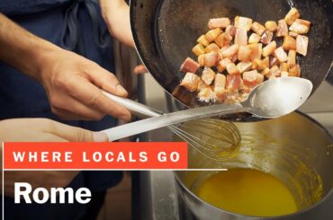 Pasta carbonara in Rome | Where Locals Go