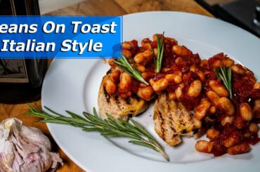 Italian Style Beans On Toast