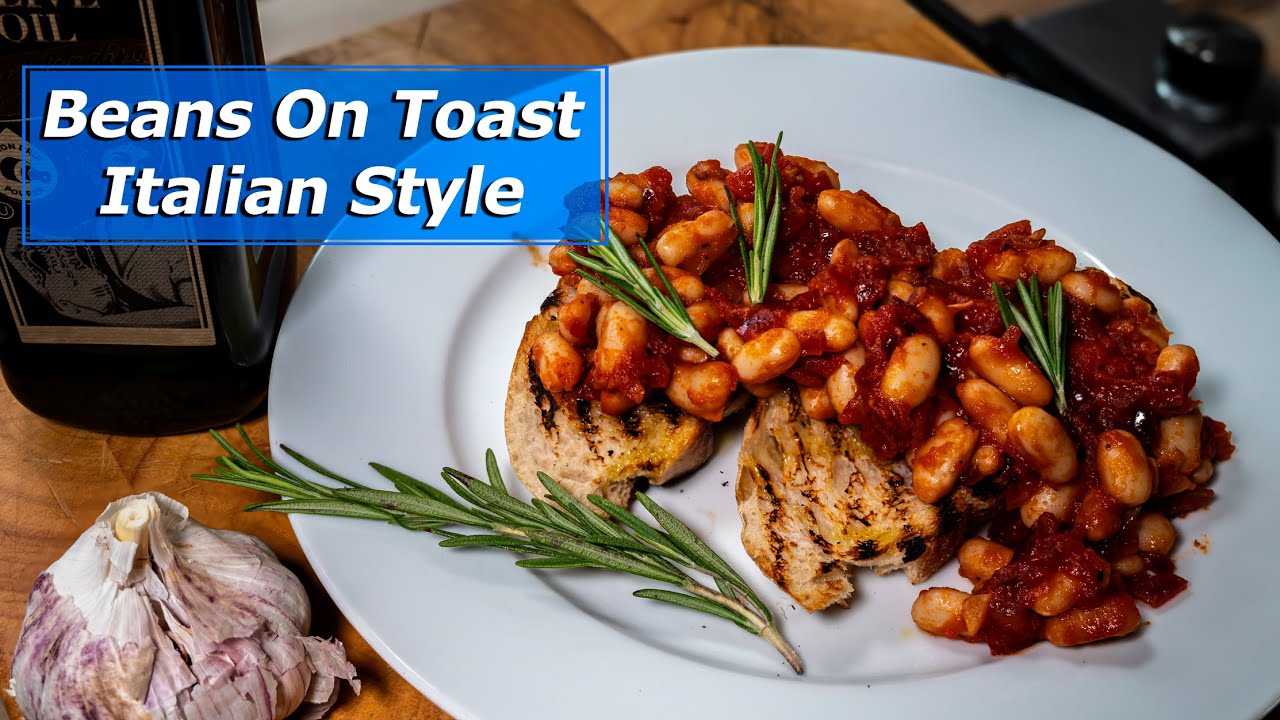 Italian Style Beans On Toast Italian Style Beans On Toast