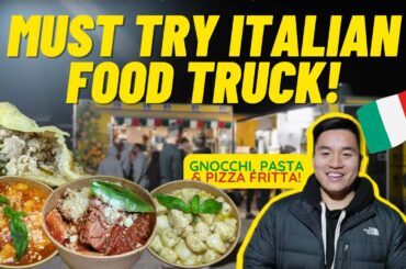 AMAZING OUTDOOR VIBES AT THIS ITALIAN FOOD TRUCK | Buon Appetit Denham sydney food vlog pizza fritta