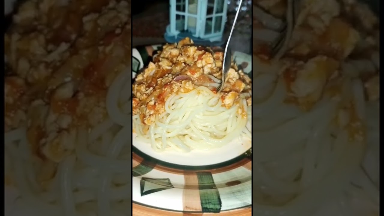 Minced Spaghetti #subscribe #food #italian Minced Spaghetti #subscribe #food #italian