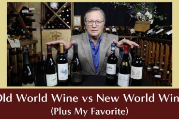 The Basics of Old World Wine vs New World Wine - And My Favorite Wine
