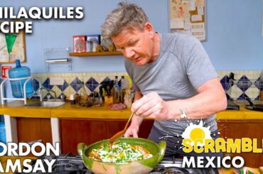 Gordon Ramsay Makes Chilaquiles in Oaxaca (featuring Aaron Sanchez) | Scrambled