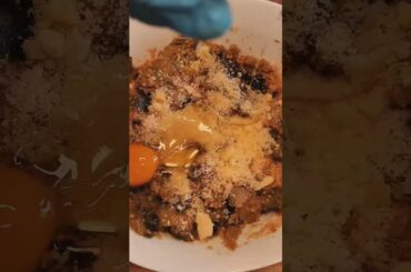 Polpette di Melanzana #cooking #food #foodie #shorts #foodlover #shortsvideo #short #italianfood