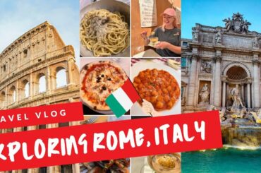 Rome Travel Vlog - Eating Authentic Italian Food - Maeve Kavanagh 2022