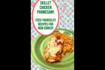 SKILLET CHICKEN PARM!  #SHORTS