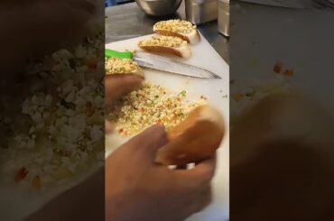 amazing cheese garlic bread #italy #famous #food #shorts #video #viral #chefprem