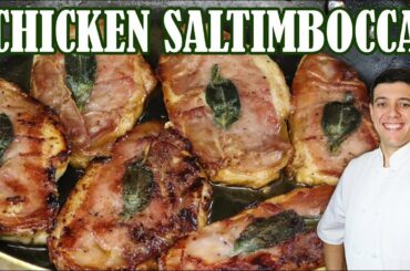 Authentic Chicken Saltimbocca | Easy Italian Chicken Recipe by Lounging with Lenny