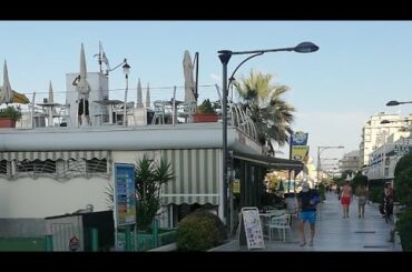 Live View 6.45 Pm Beach Coast in Italy