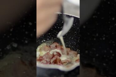 Italian pasta with creamy cheese #pasta #italian #food