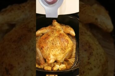 Whole chicken in Airfryer || Italian style recipe #chicken #short