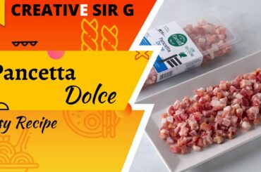 How to cook (pancetta dolce) italian food recipe...