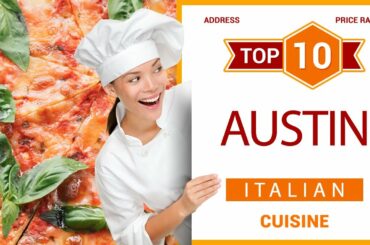 Top 10 Italian Restaurants in Austin, Texas | USA