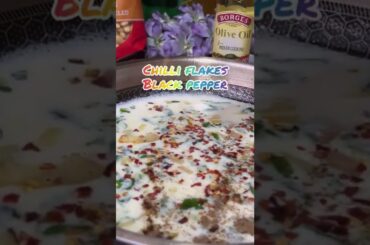 CREAMY SPINACH PASTA || #shorts