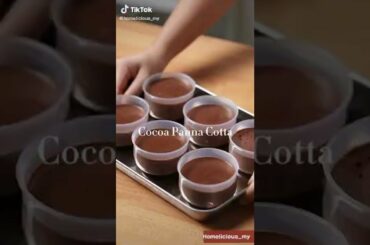 Food Recommendation Italian Coco Panna Cotta