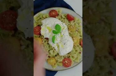 It’s pesto pasta today